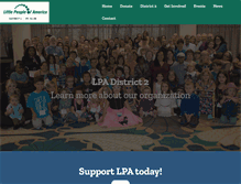 Tablet Screenshot of lpadistrict2.org